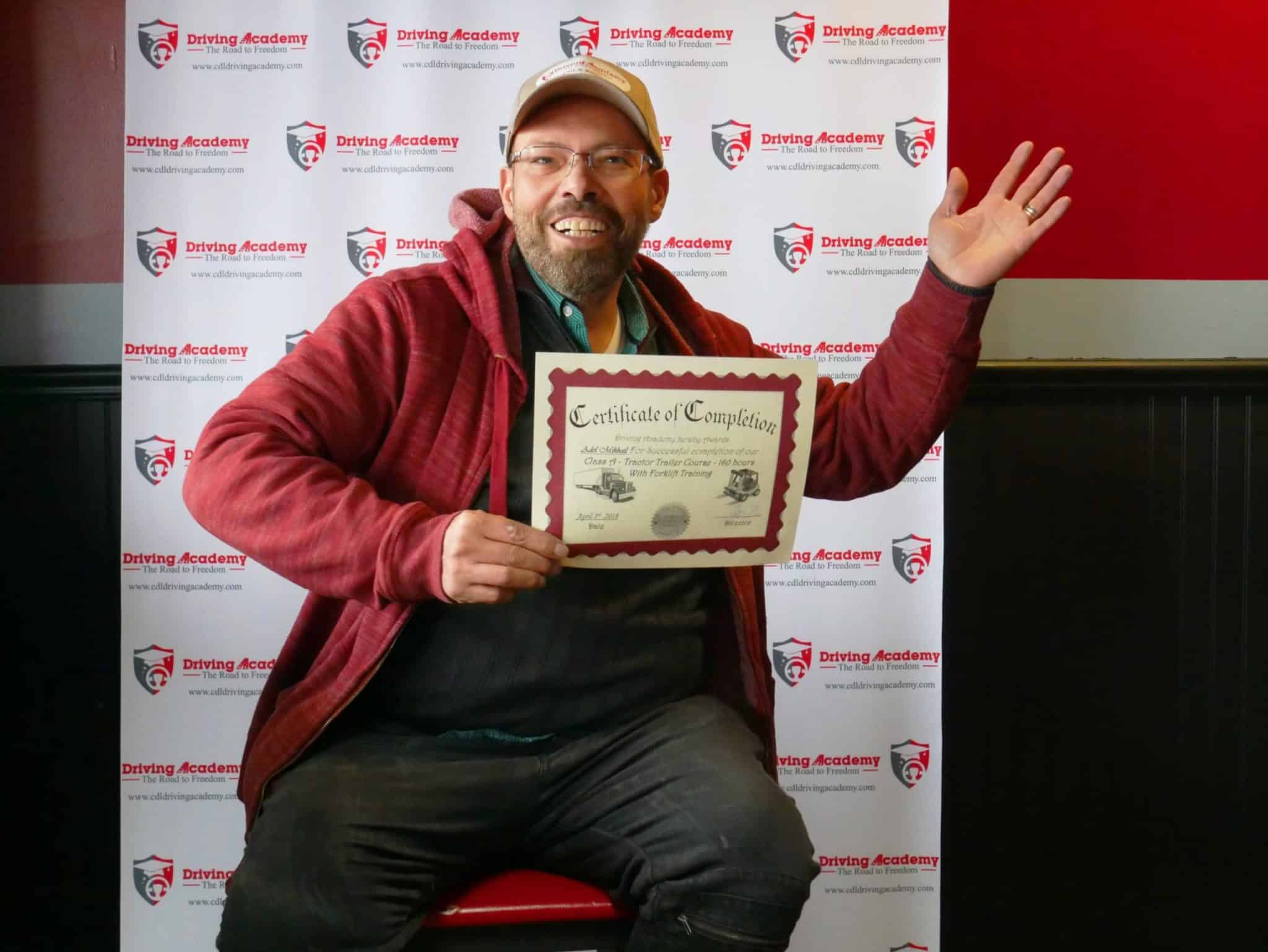 Cdl student graduating