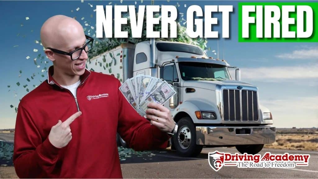 Get hired as a truck driver and never get fired