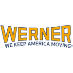 Werner trucking square logo