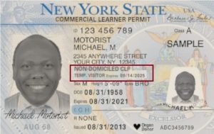 non-domicile cdl permit example